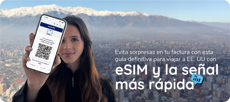 Evita sorpresas en tu factura con esta guía definitiva para viajar a EE. UU con eSIM y la señal más rápida