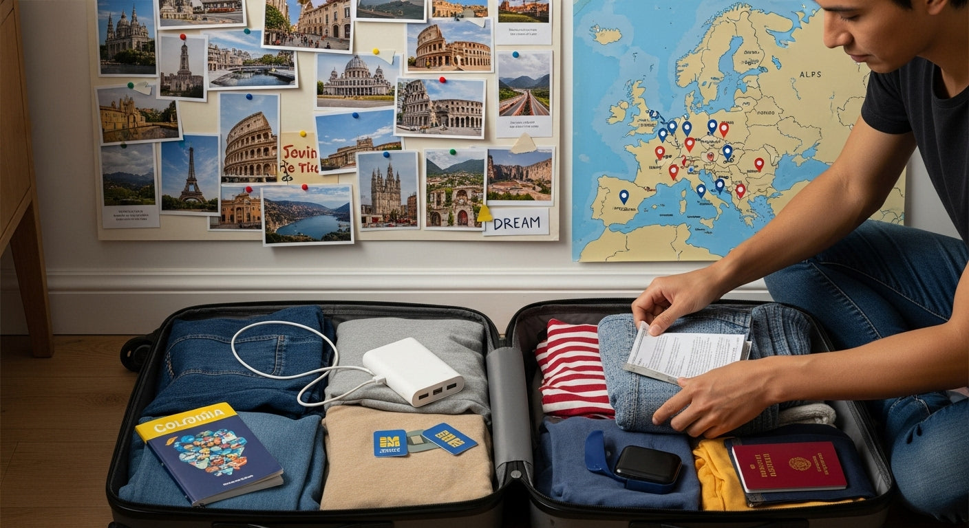What to pack for your trip to Europe? A complete travel guide